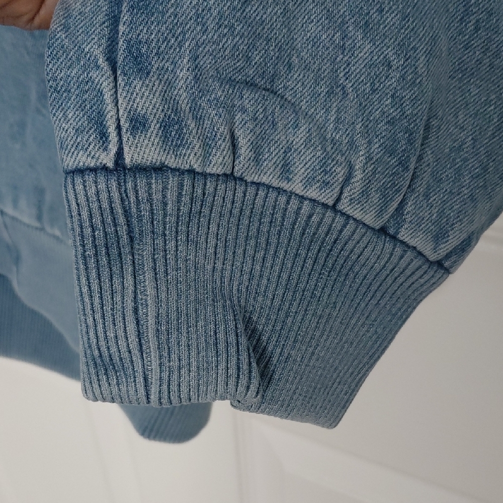 Levi's Blue Denim Hooded Jacket - Picture 6 of 10